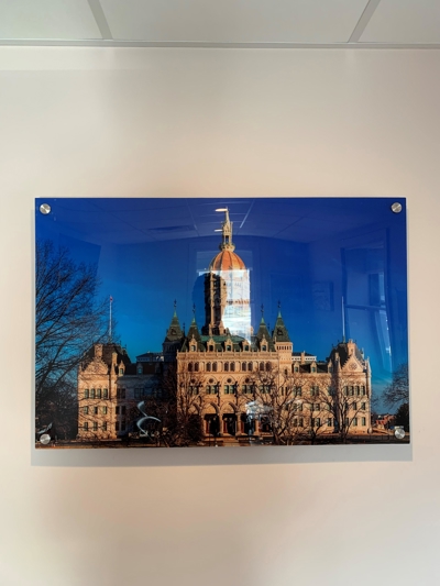 Acrylic with Standoffs Photo